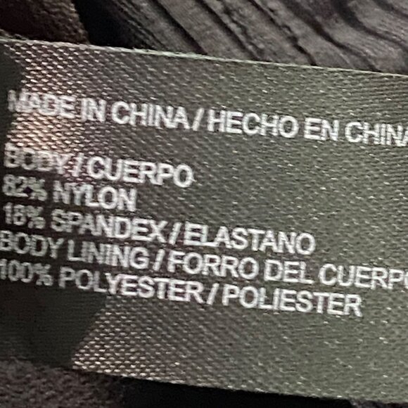 Hurley One Piece Swimsuit Womens XXL Black - Picture 6 of 7